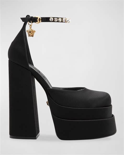 versace medusa heels dupe|versace platform heels medusa.